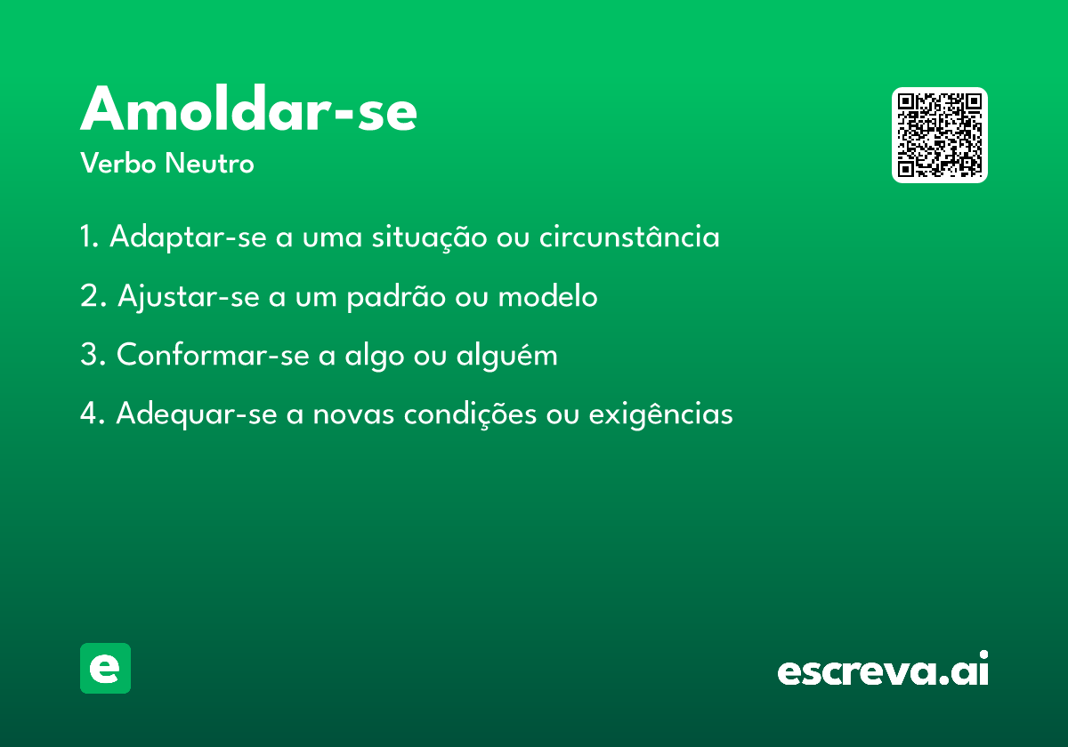 amoldar-se