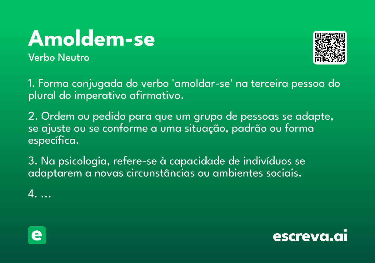 amoldem-se