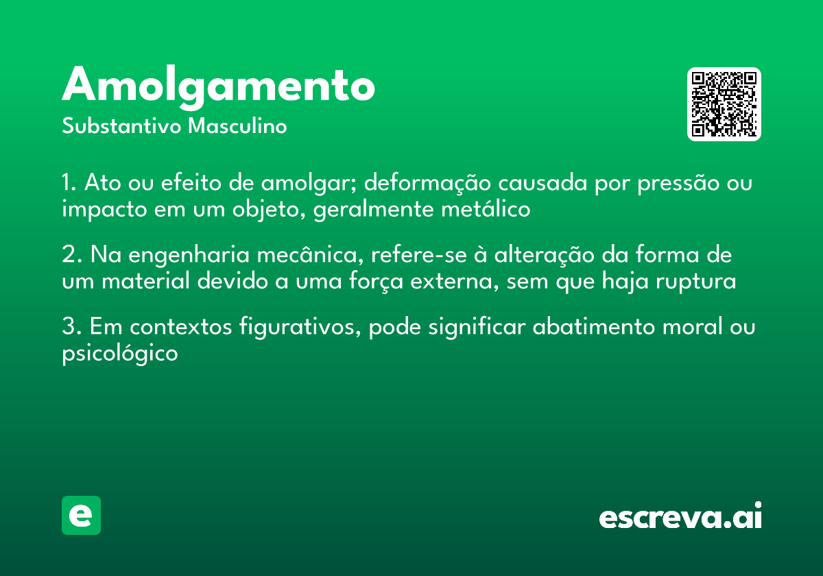 amolgamento