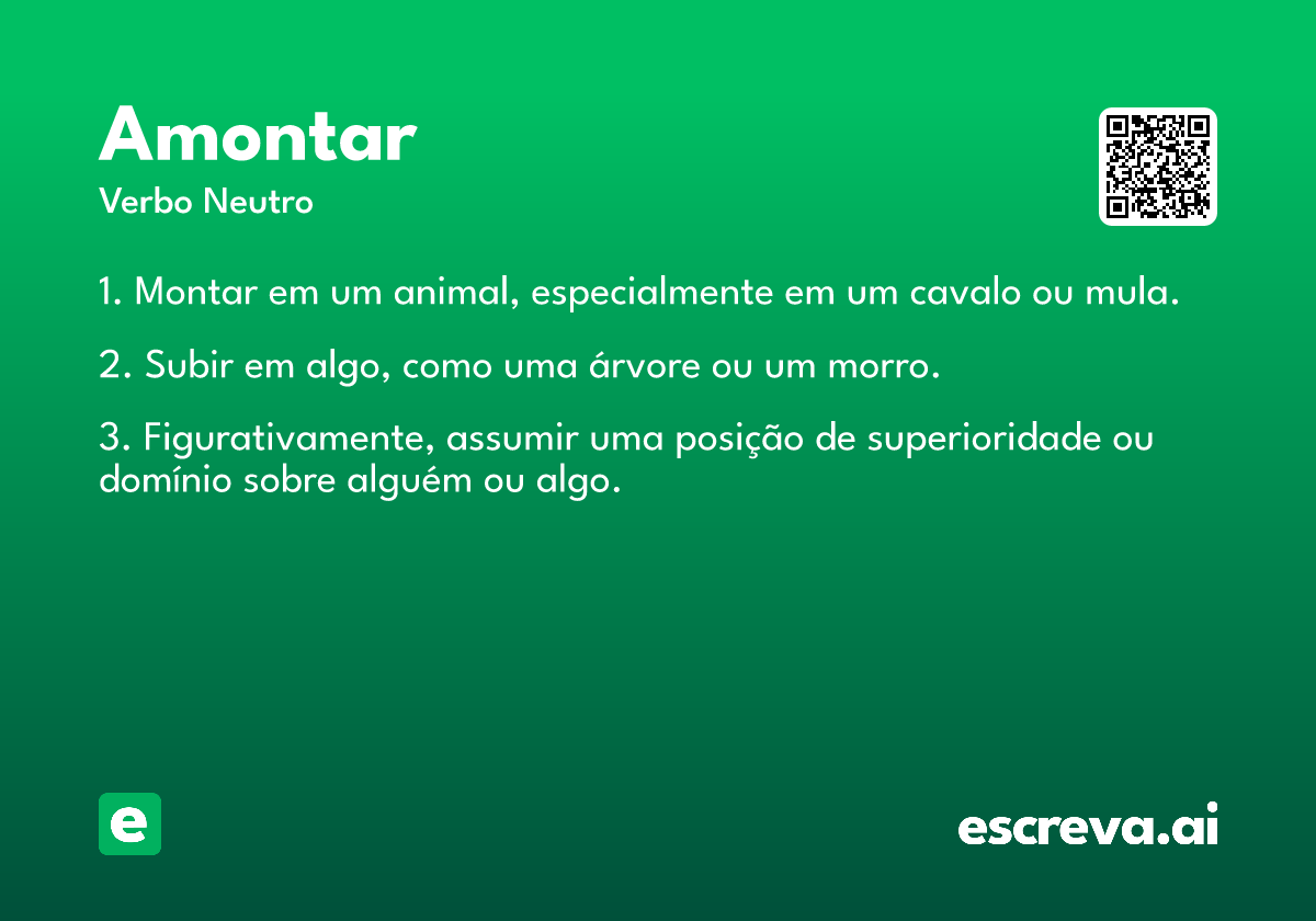 amontar