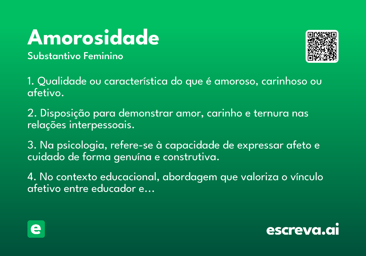 amorosidade