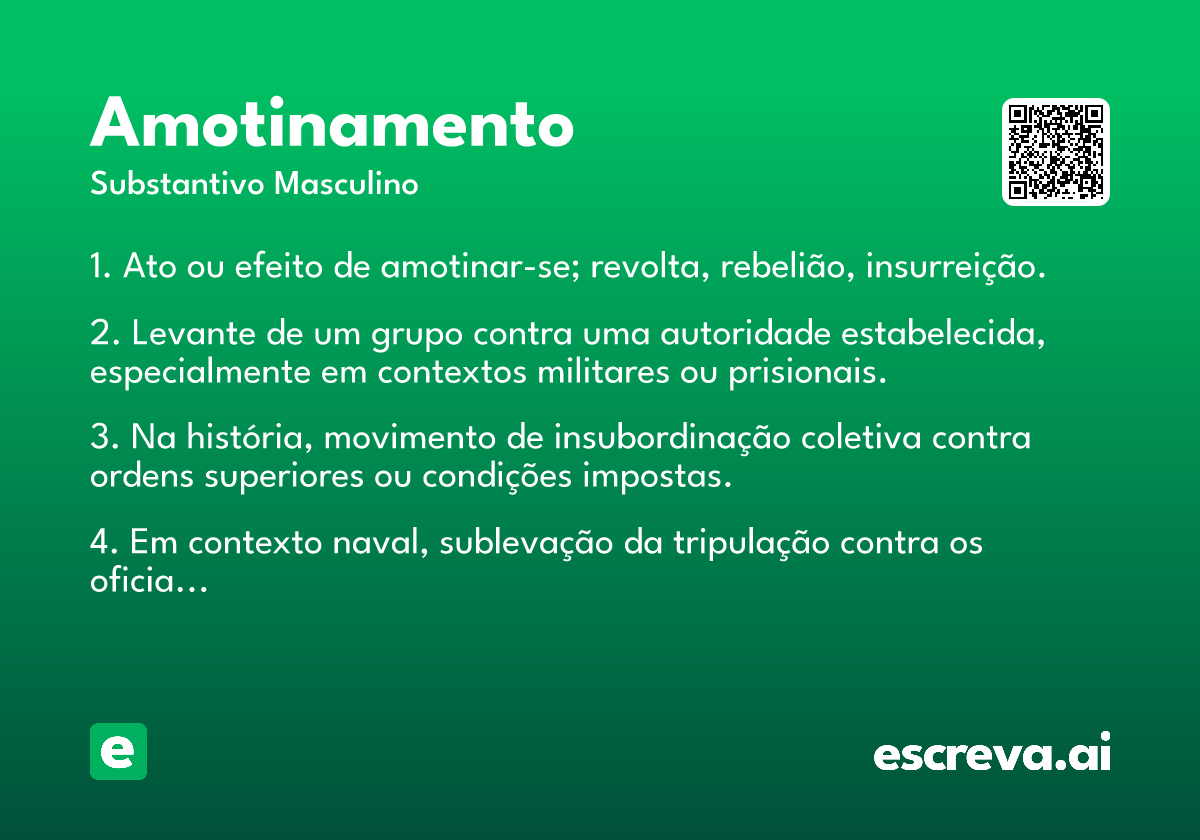 amotinamento