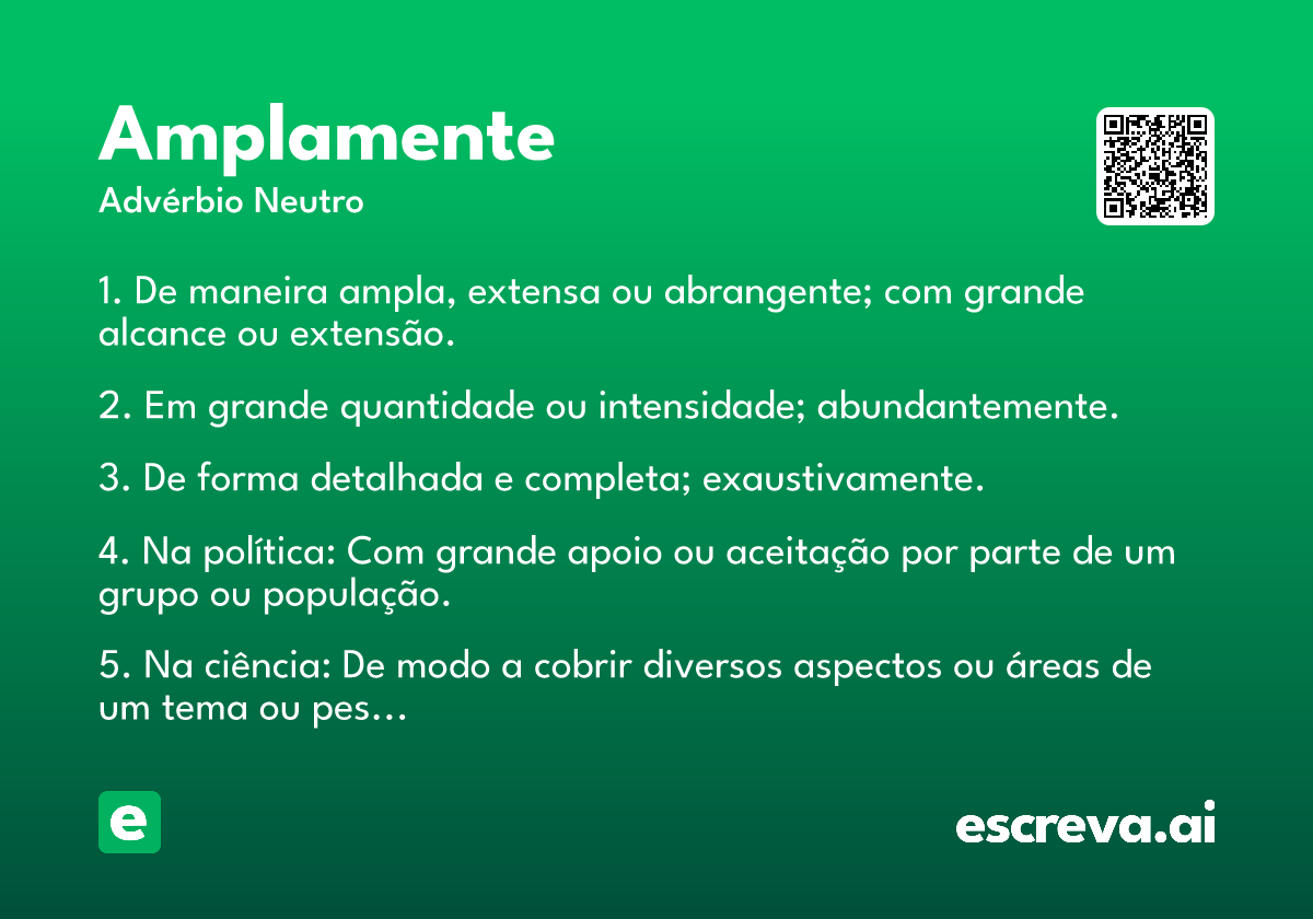 amplamente