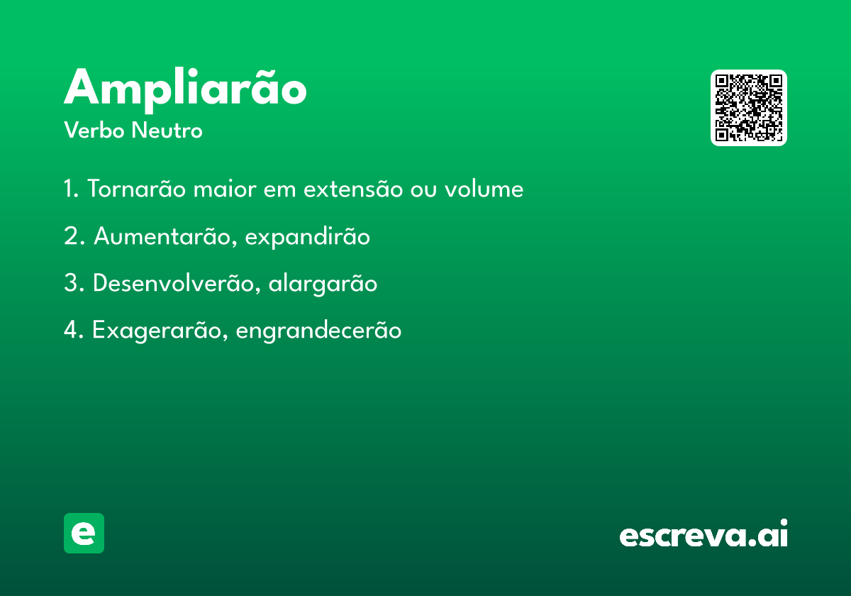 ampliarão
