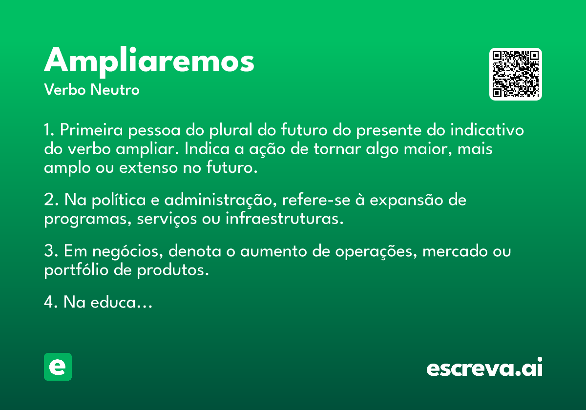 ampliaremos