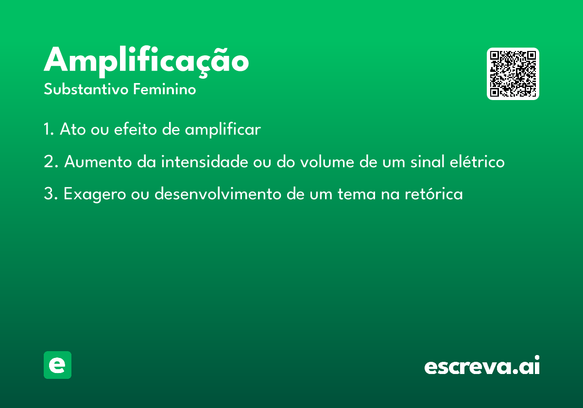 amplificação