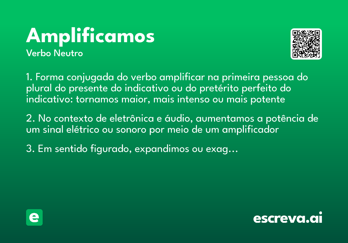 amplificamos