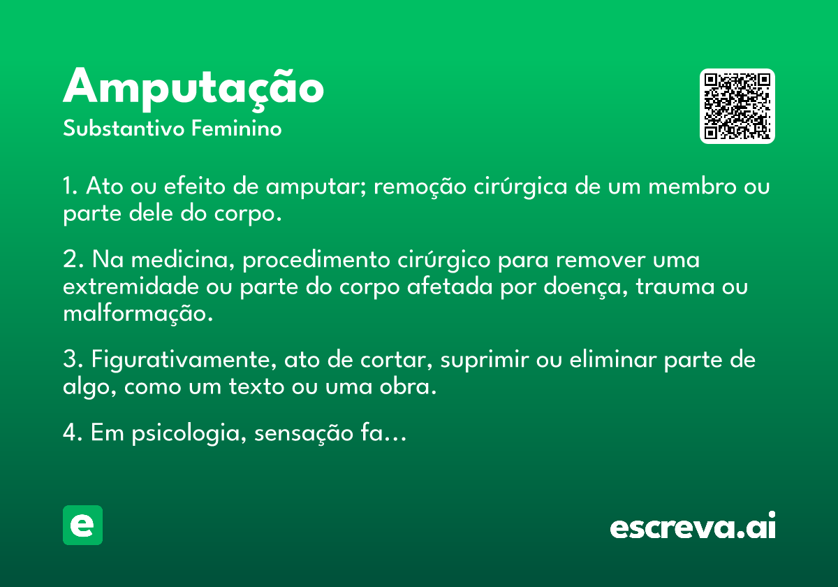 amputação