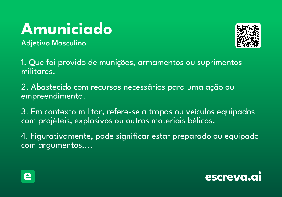 amuniciado