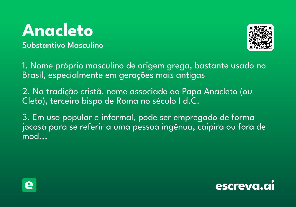 anacleto