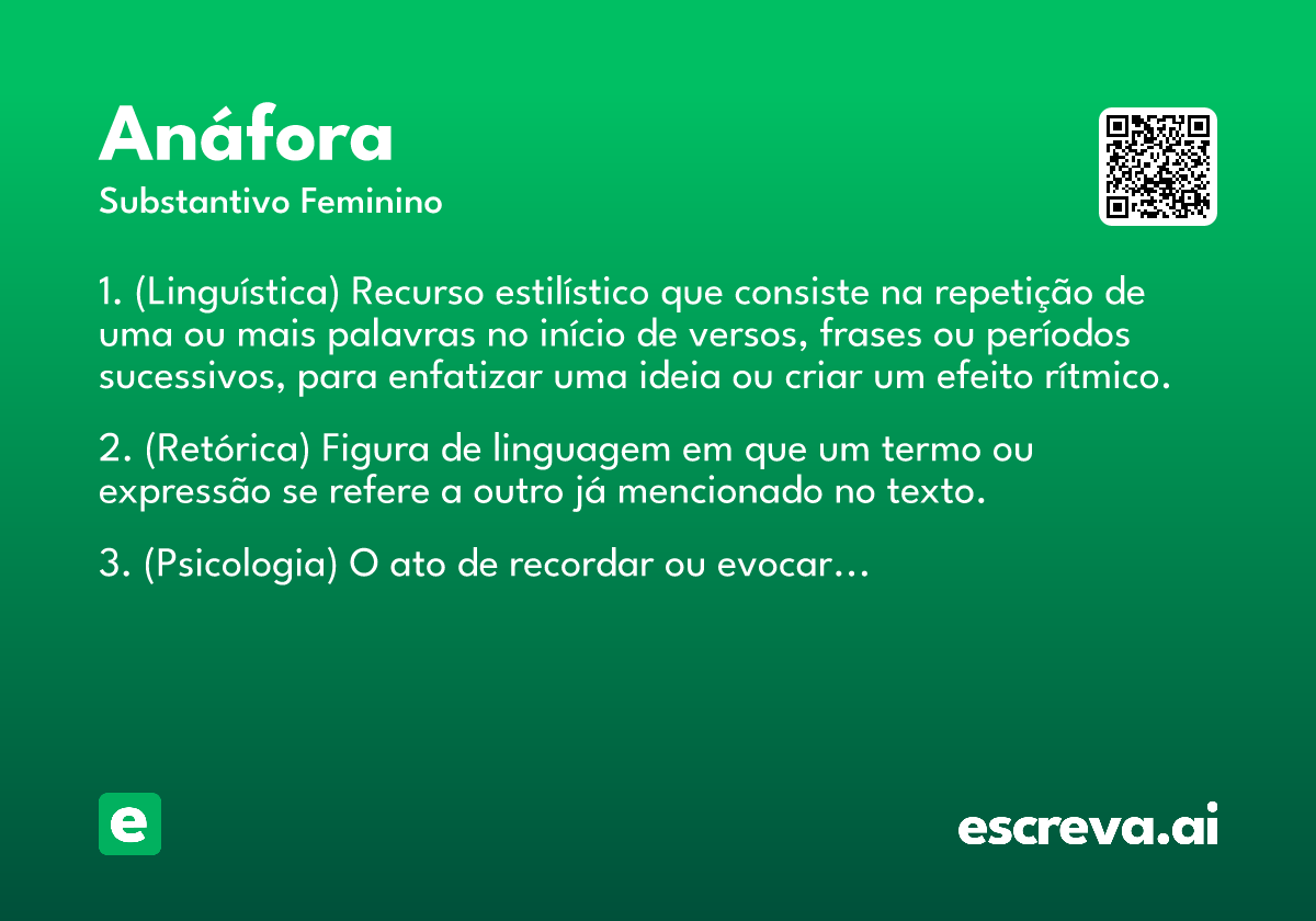 anáfora