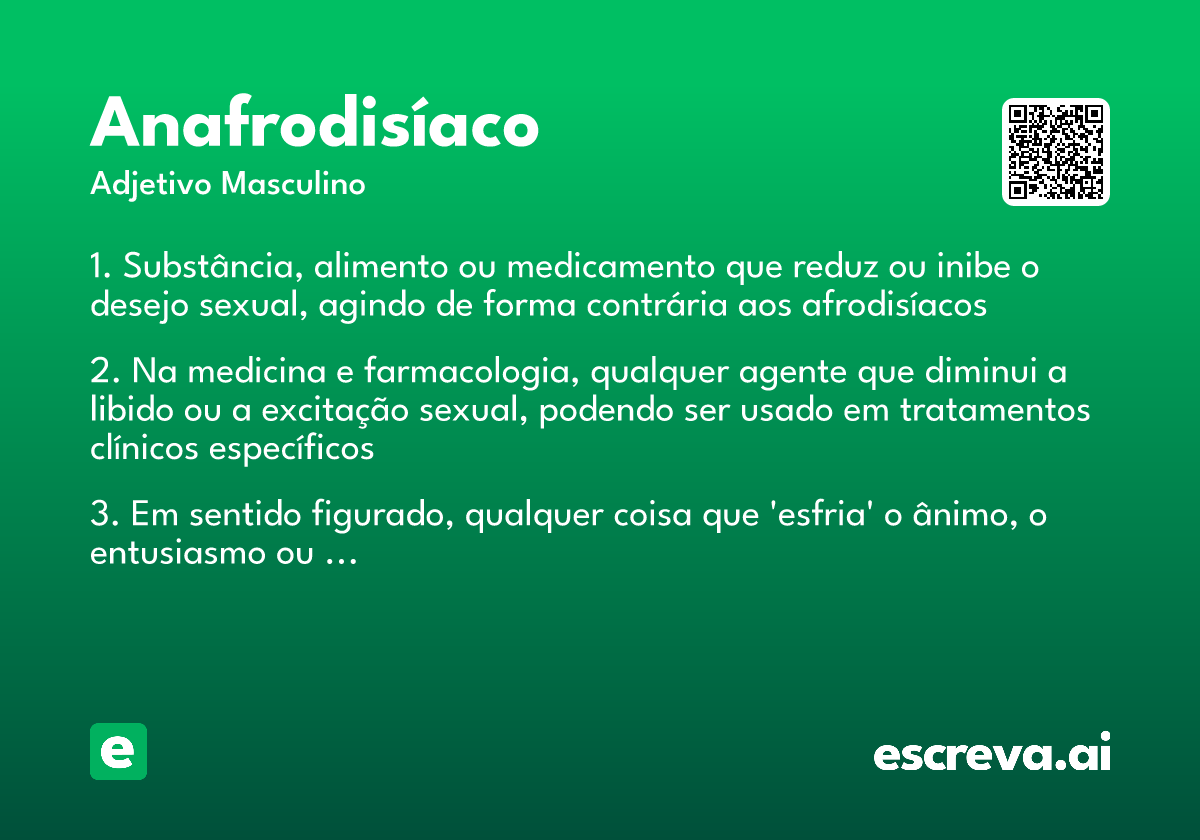 anafrodisíaco