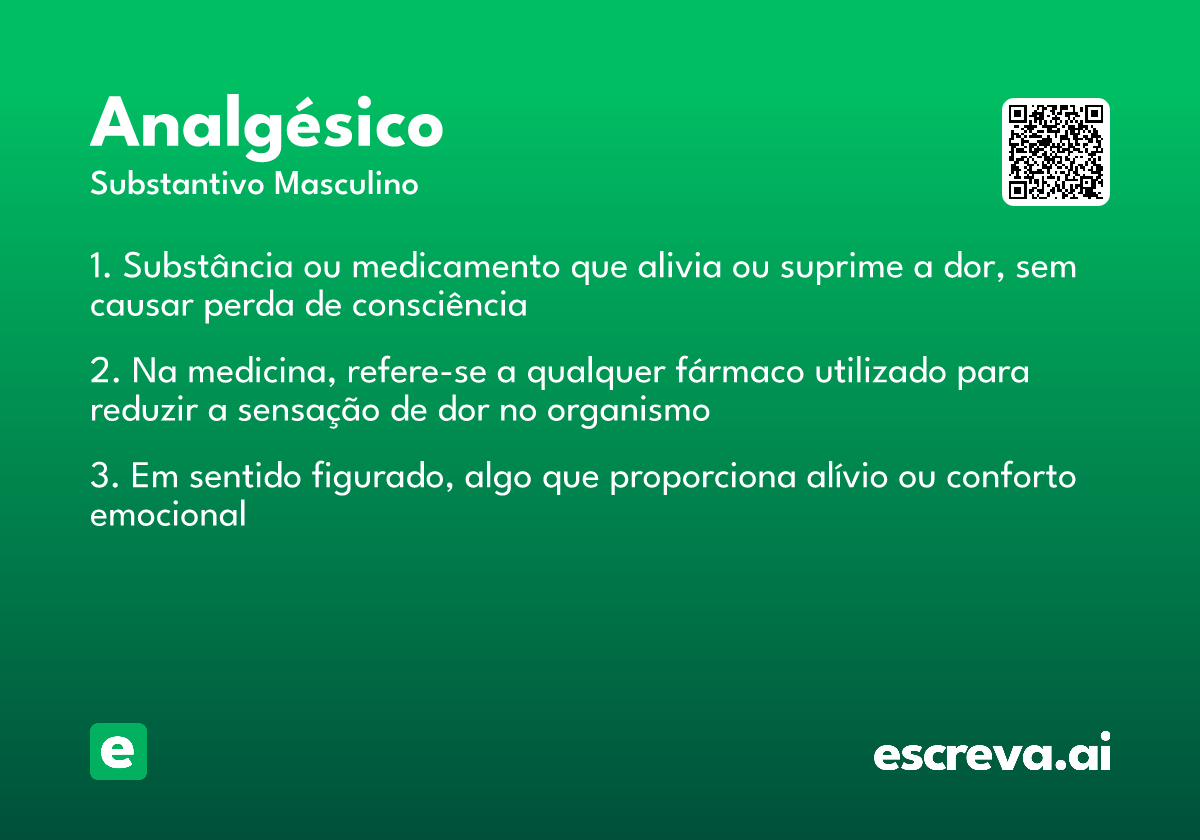 analgésico