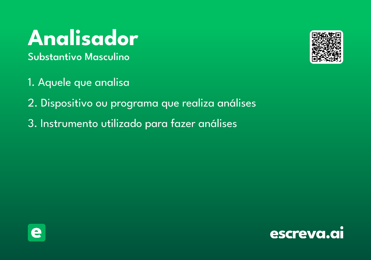 analisador