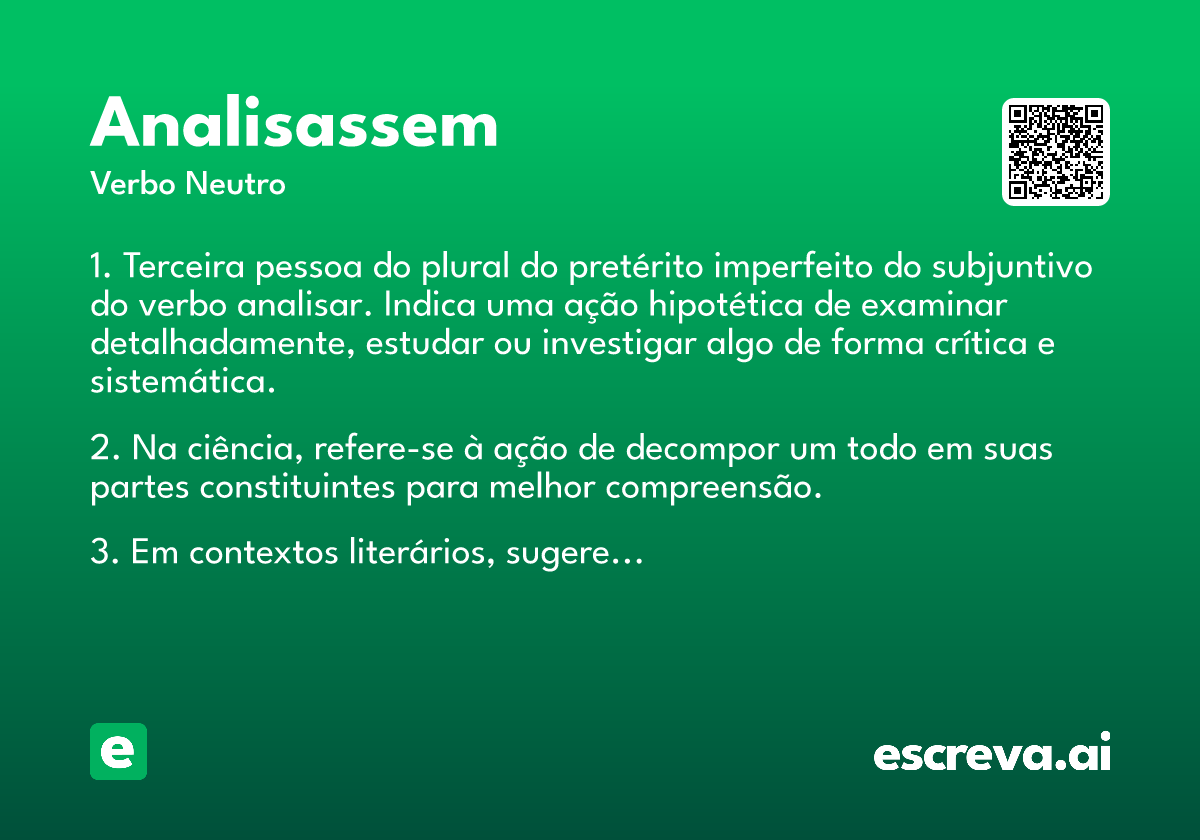 analisassem