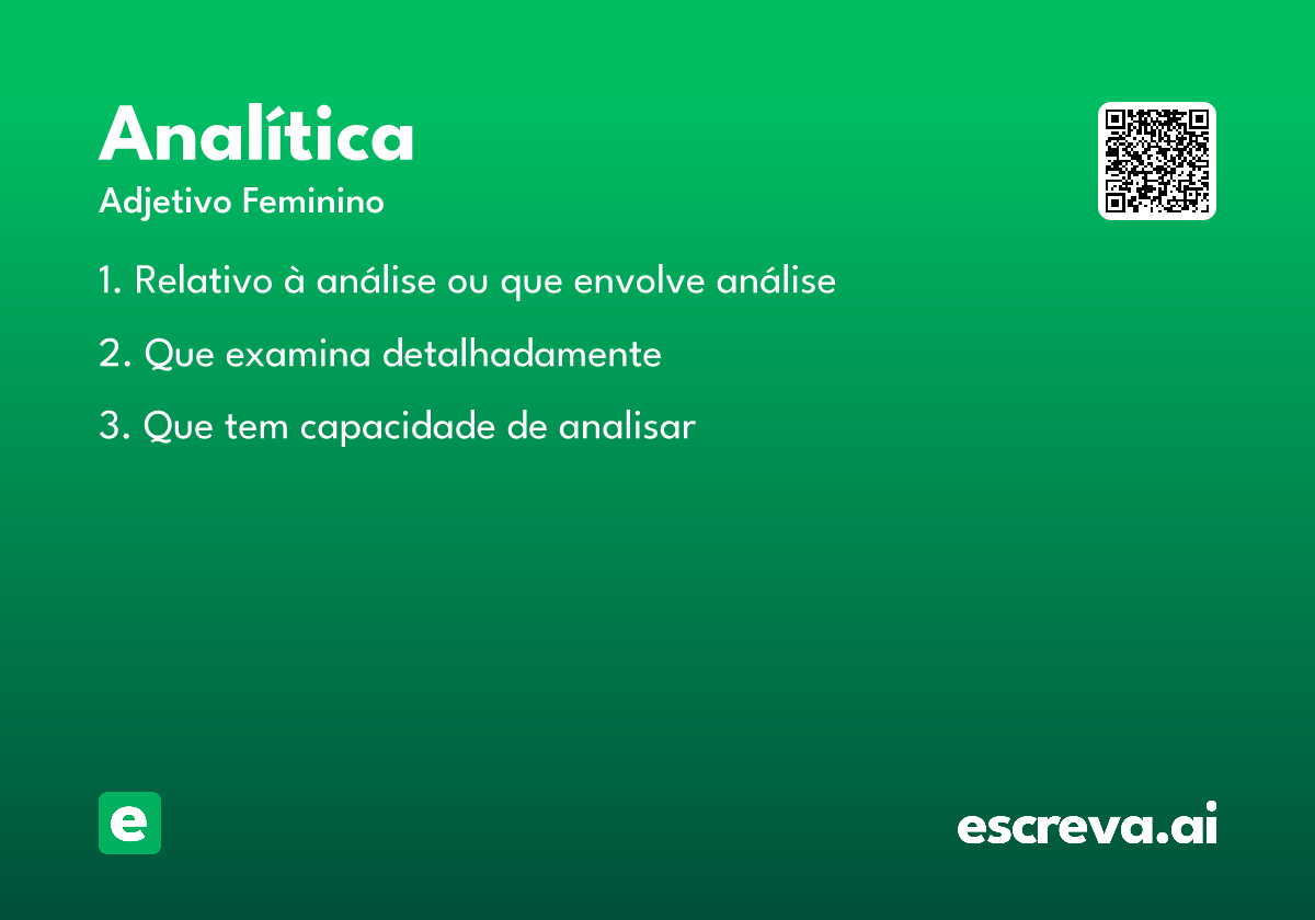 analítica