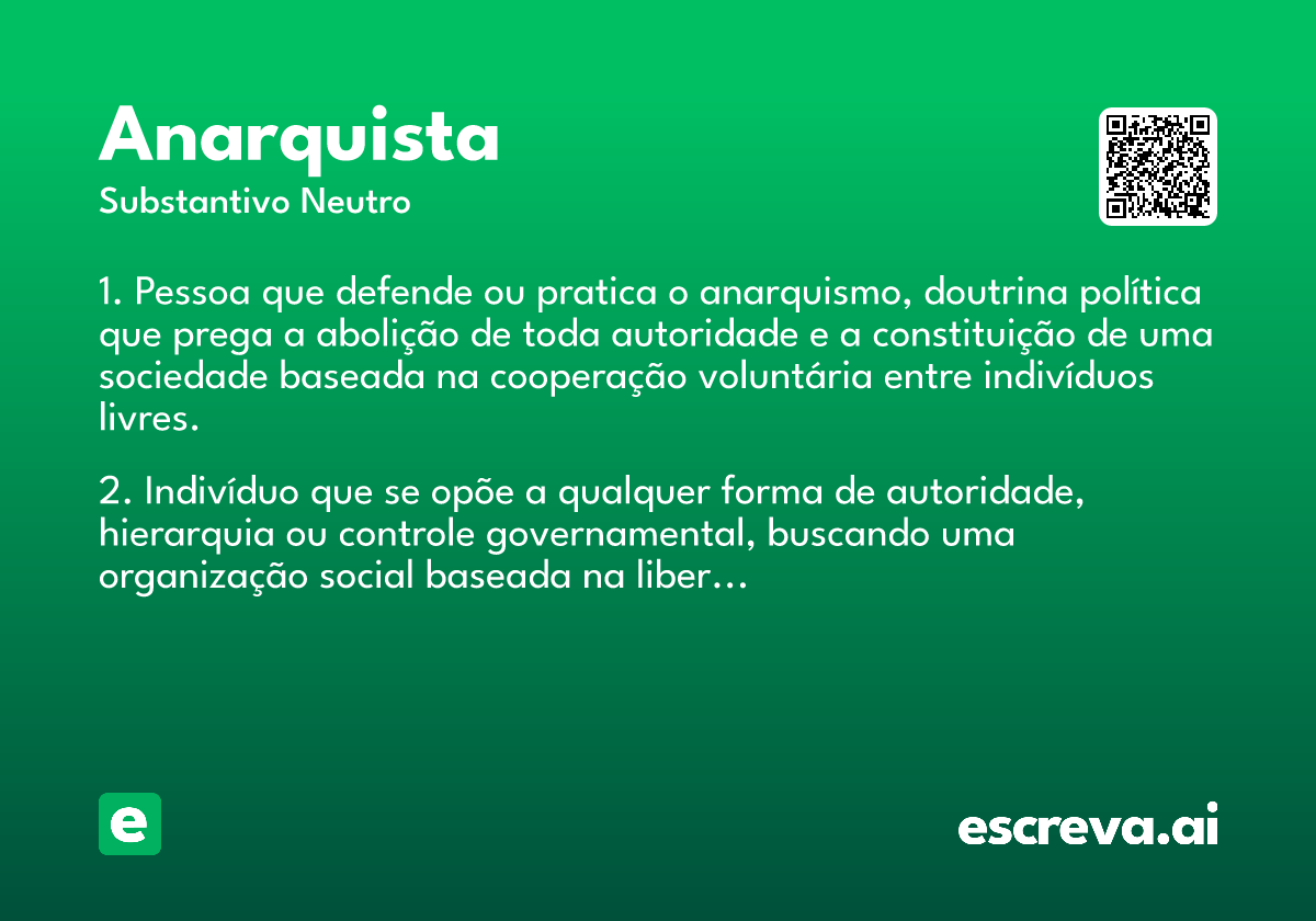 anarquista