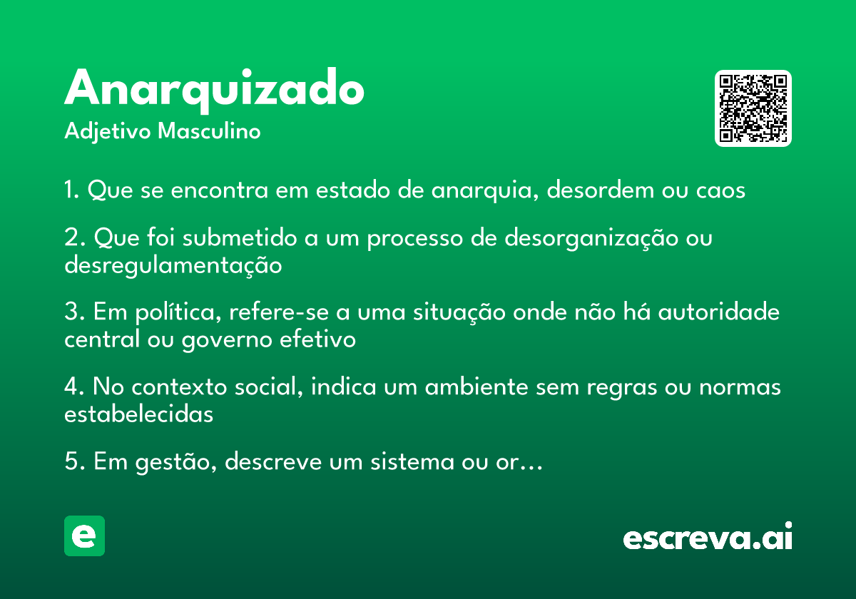 anarquizado