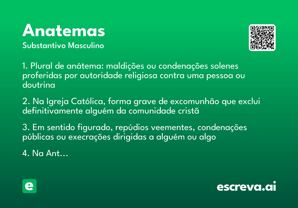 anatemas