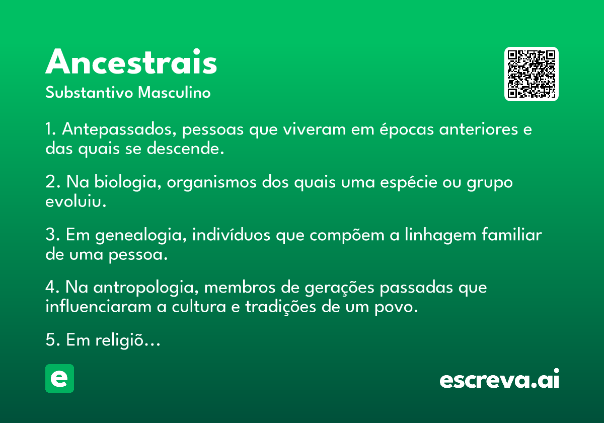 ancestrais