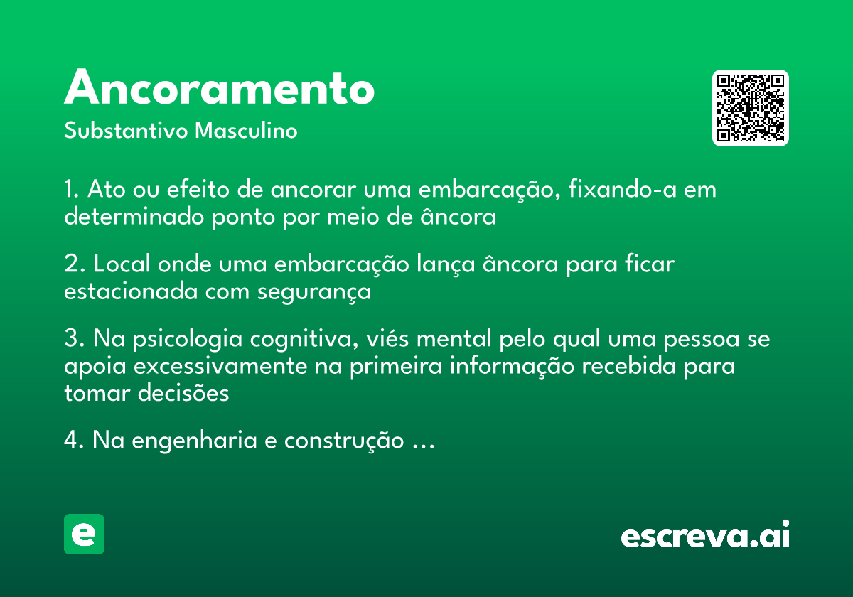 ancoramento