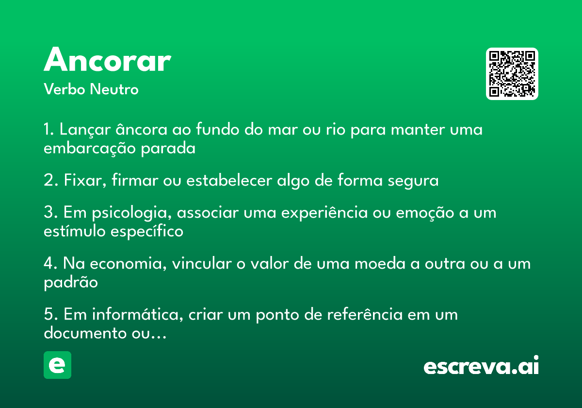 ancorar
