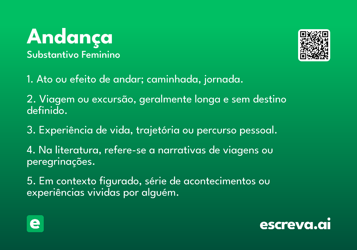 andança