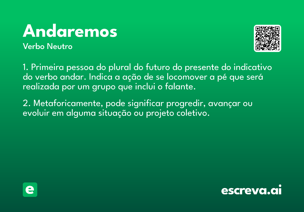andaremos