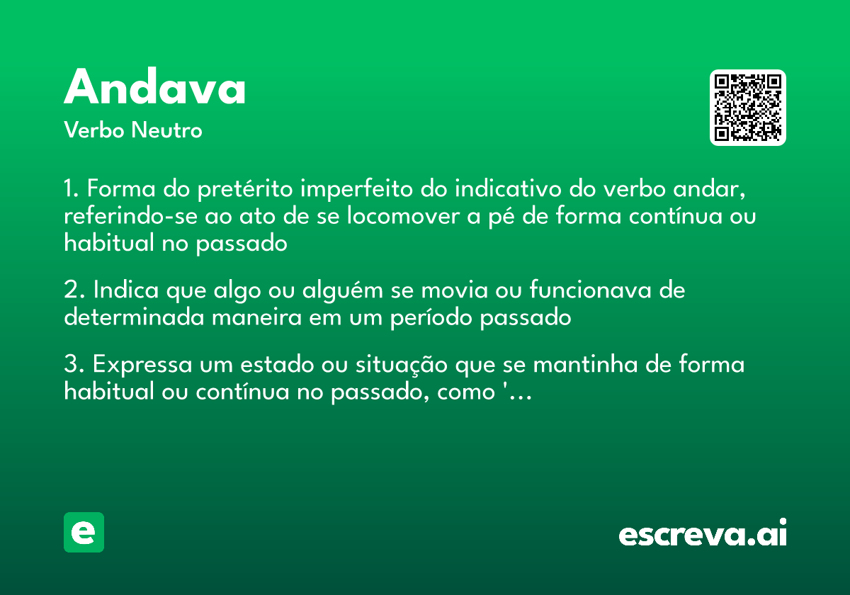 andava
