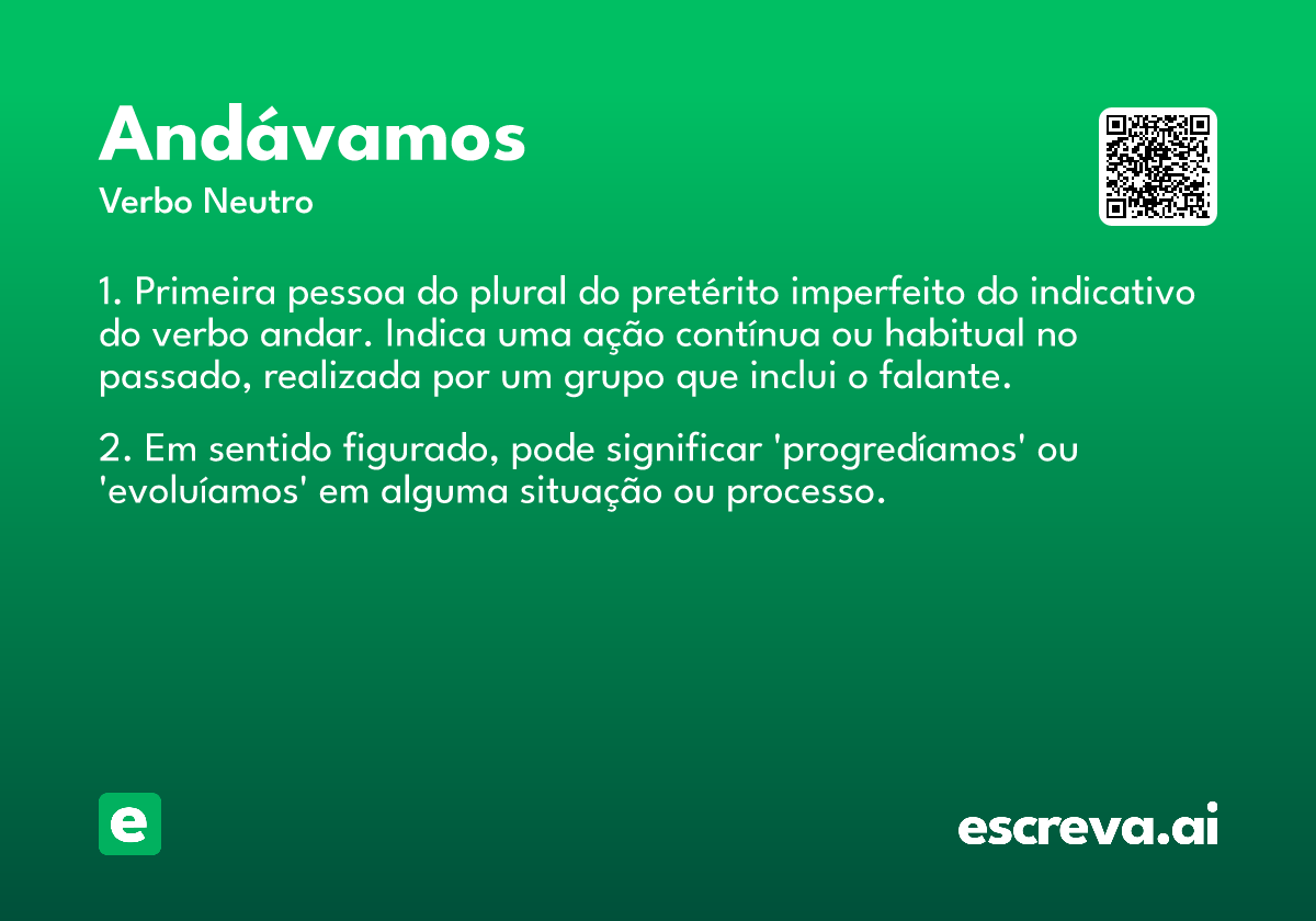 andávamos