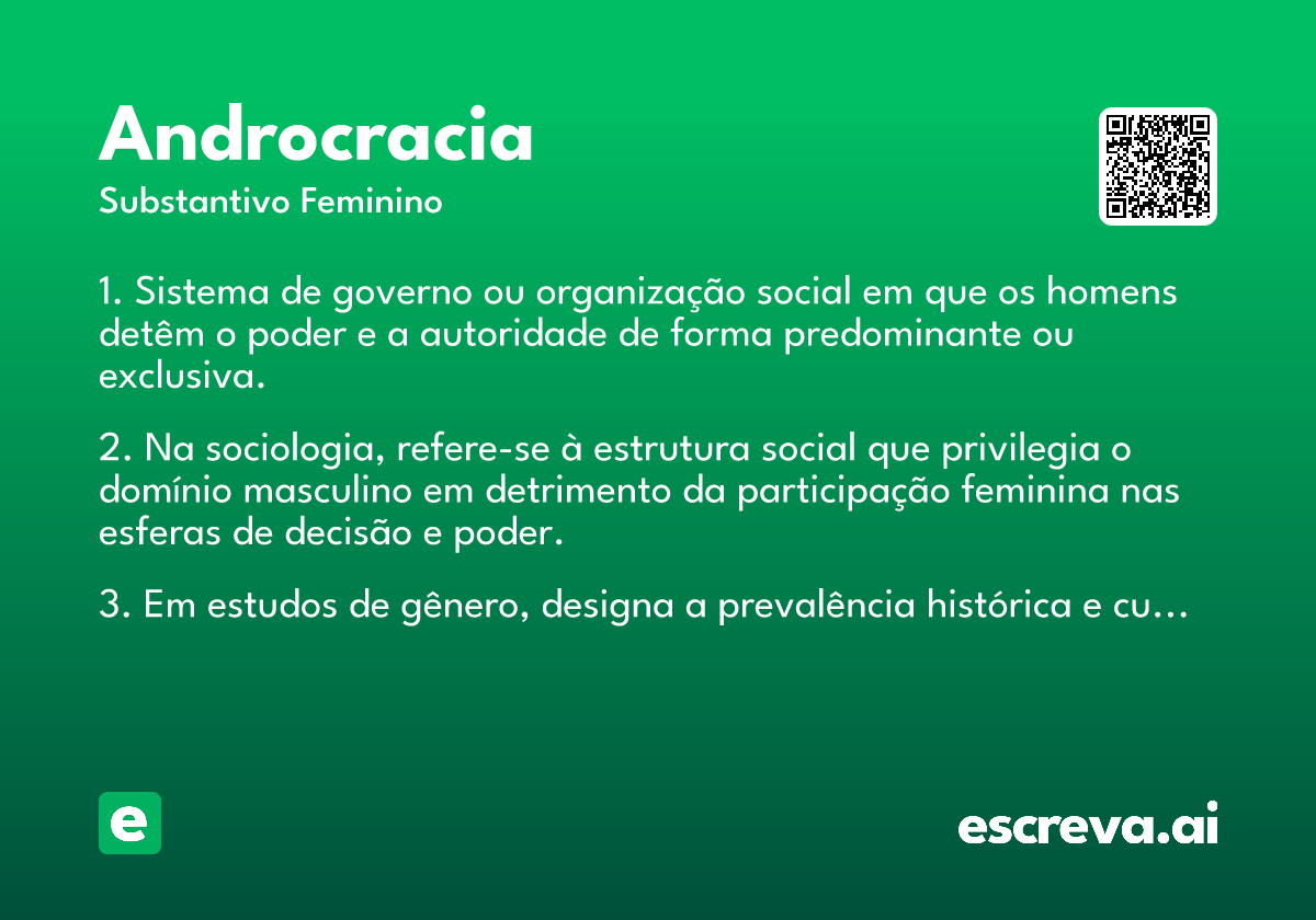 androcracia