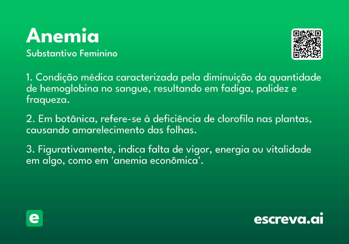 anemia