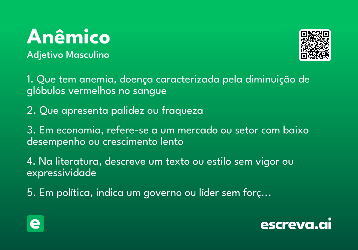 anêmico