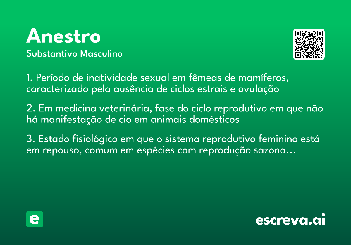anestro