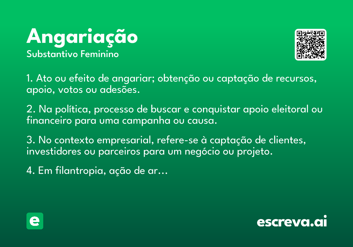 angariação