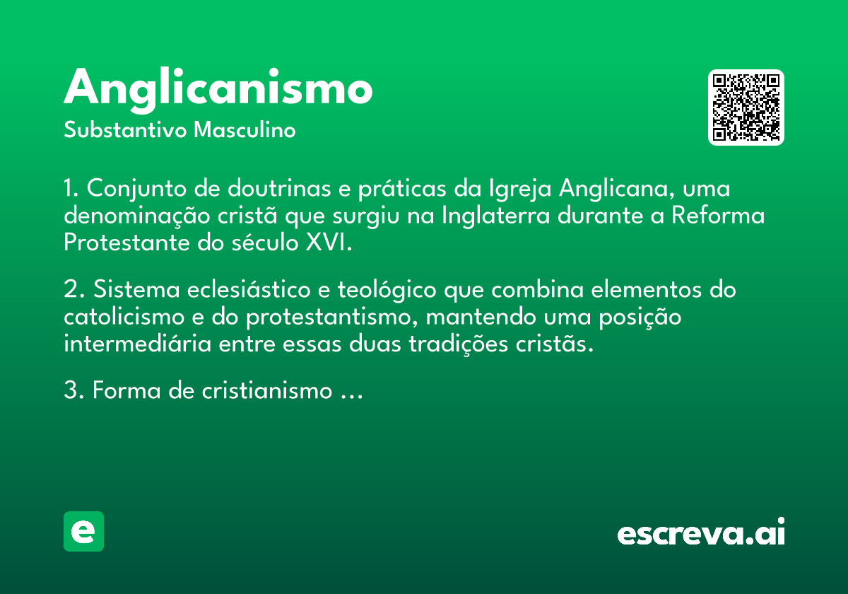 anglicanismo