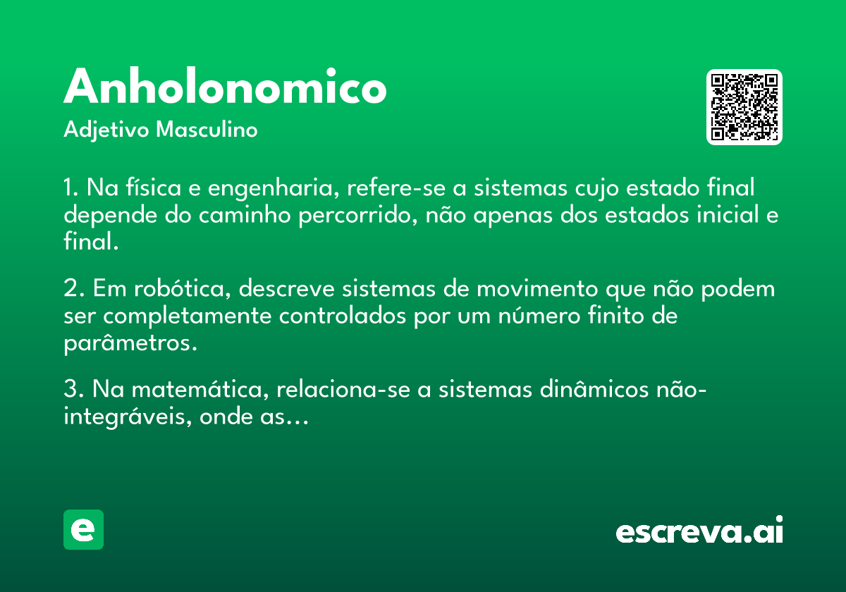 anholonomico