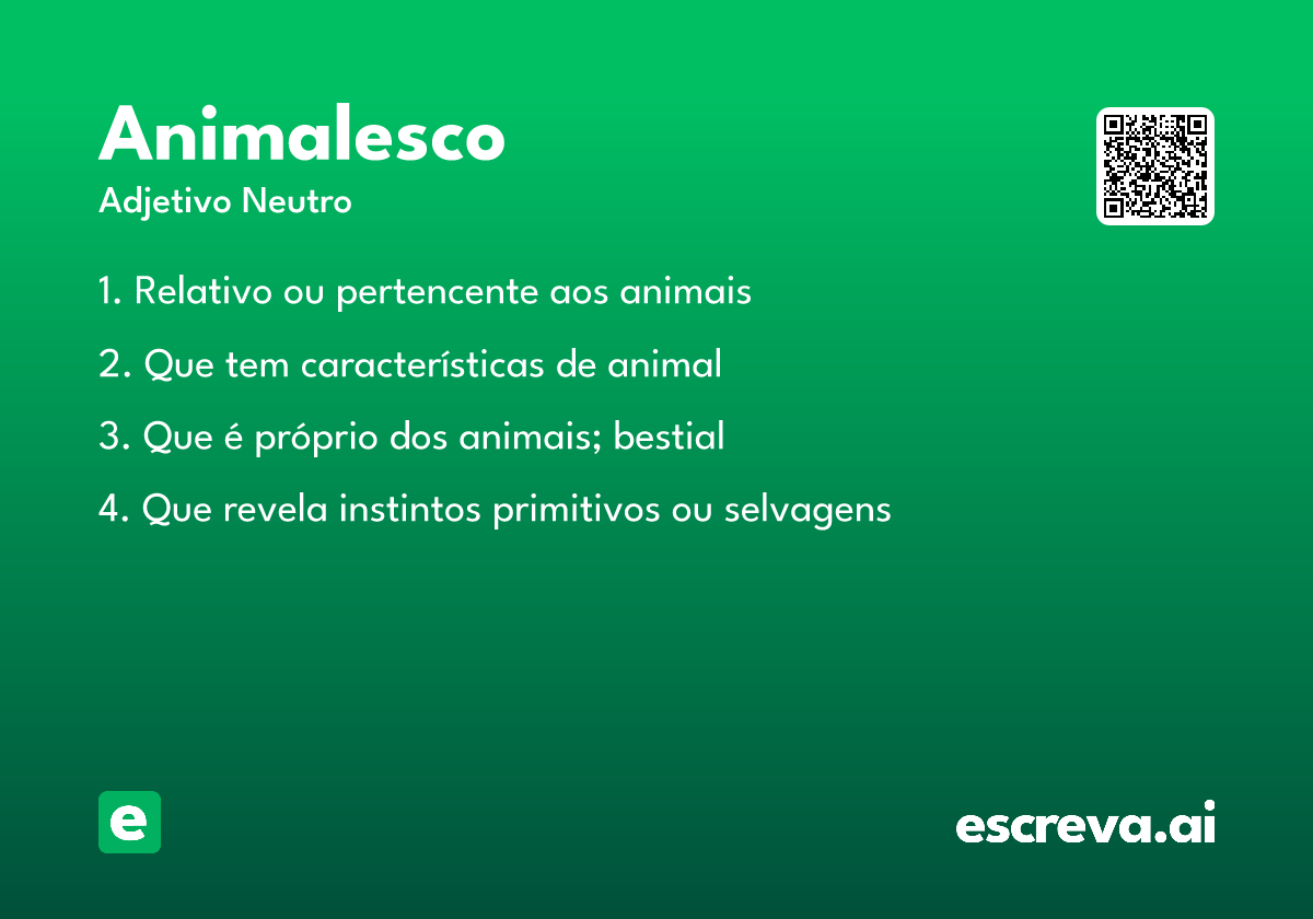 animalesco
