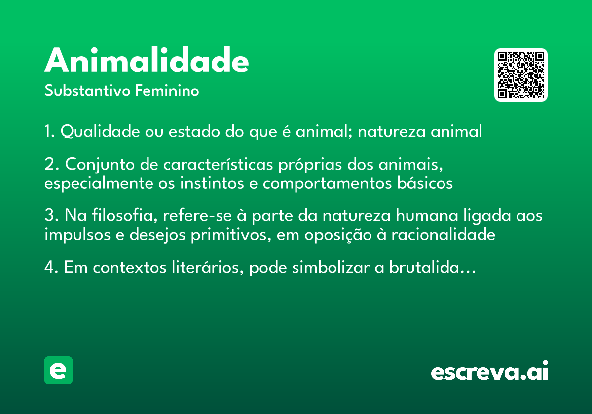 animalidade