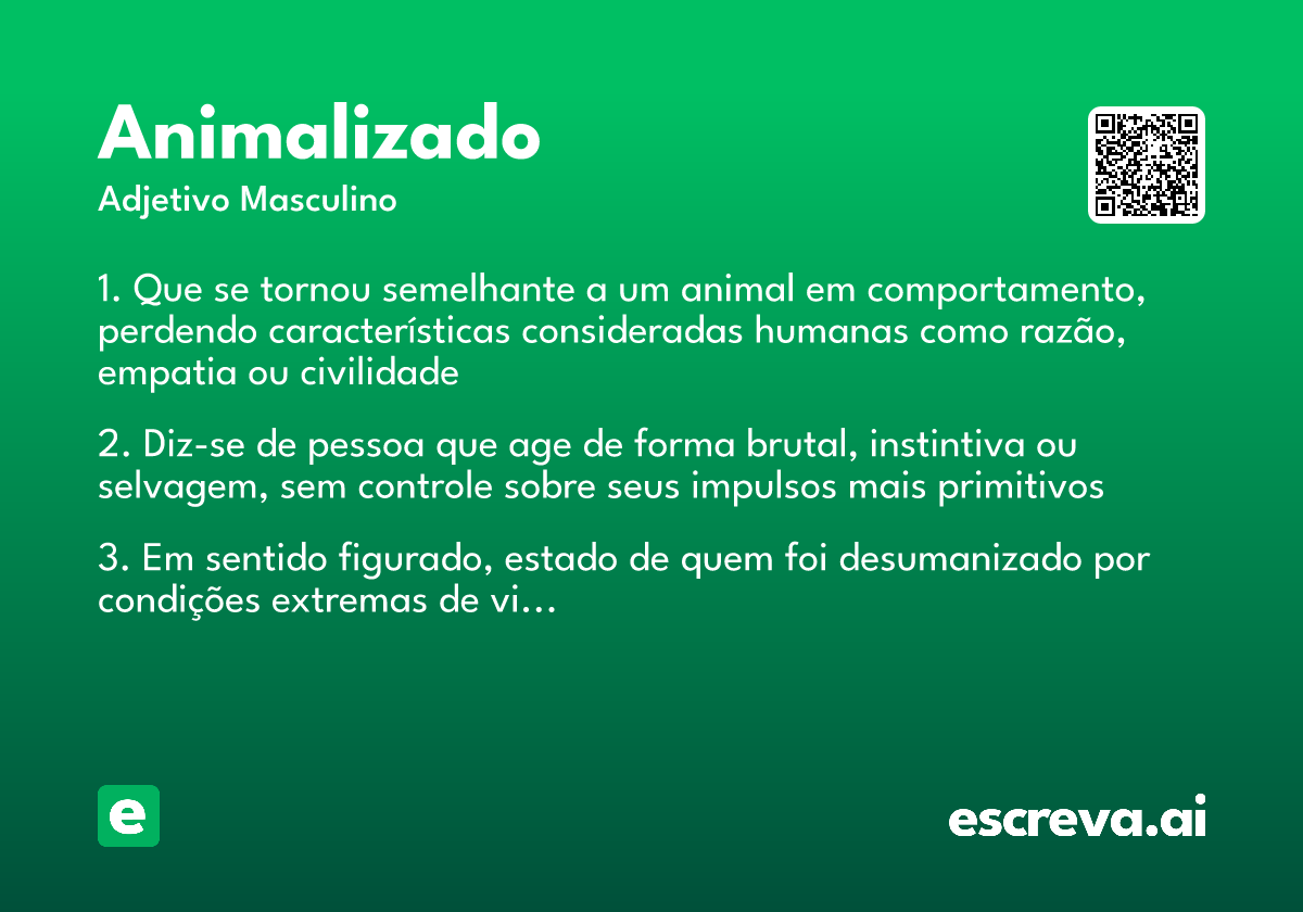 animalizado