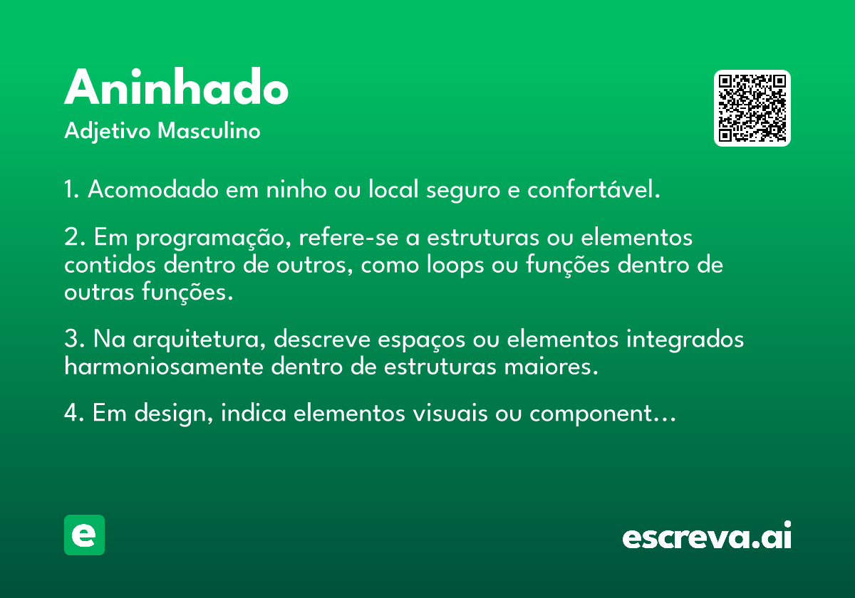 aninhado