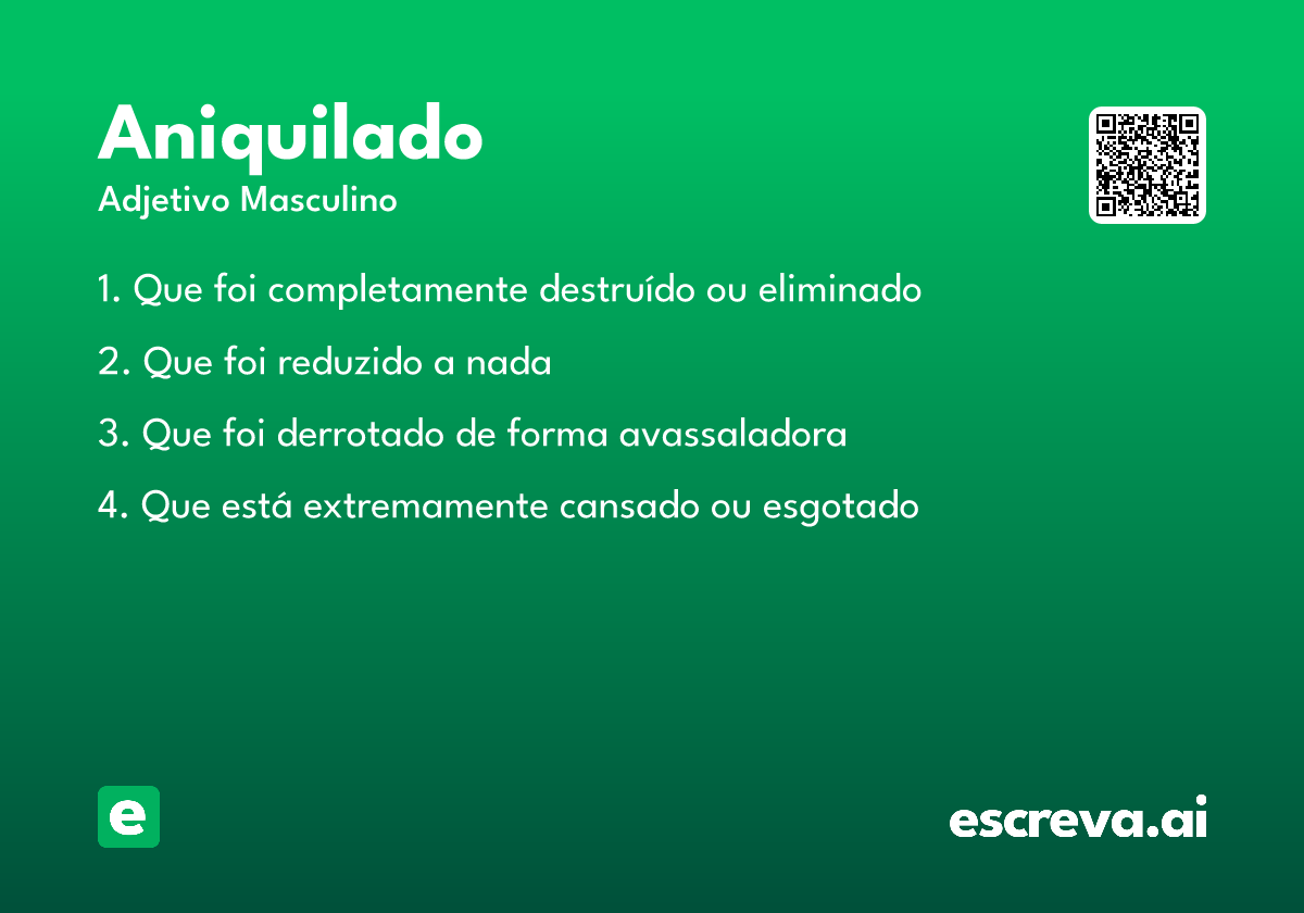aniquilado