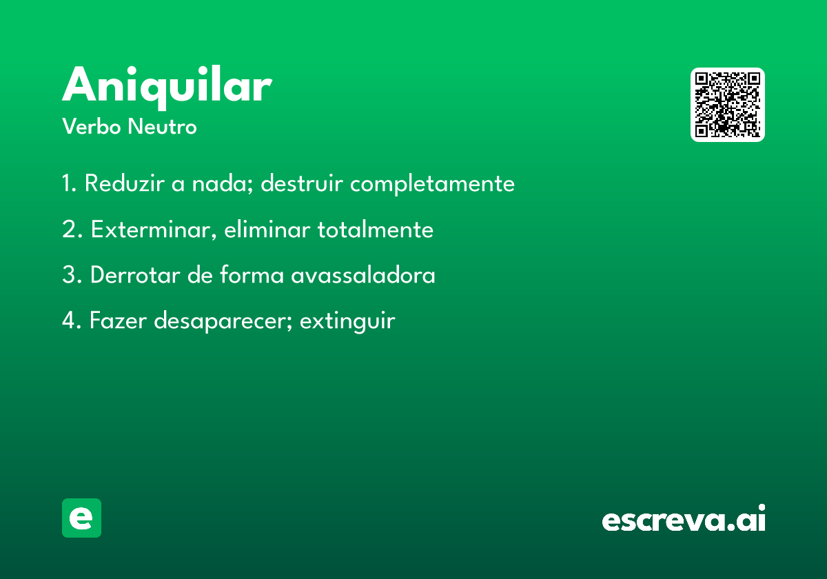 aniquilar