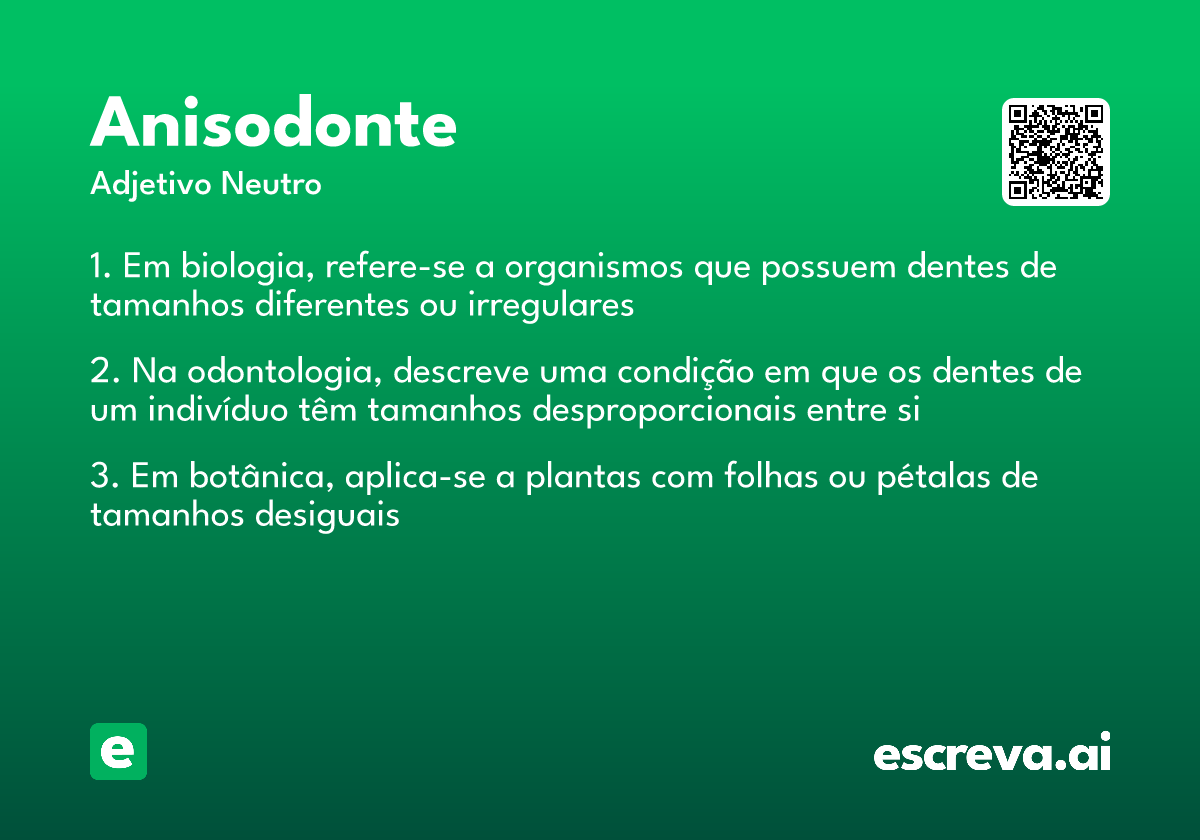 anisodonte