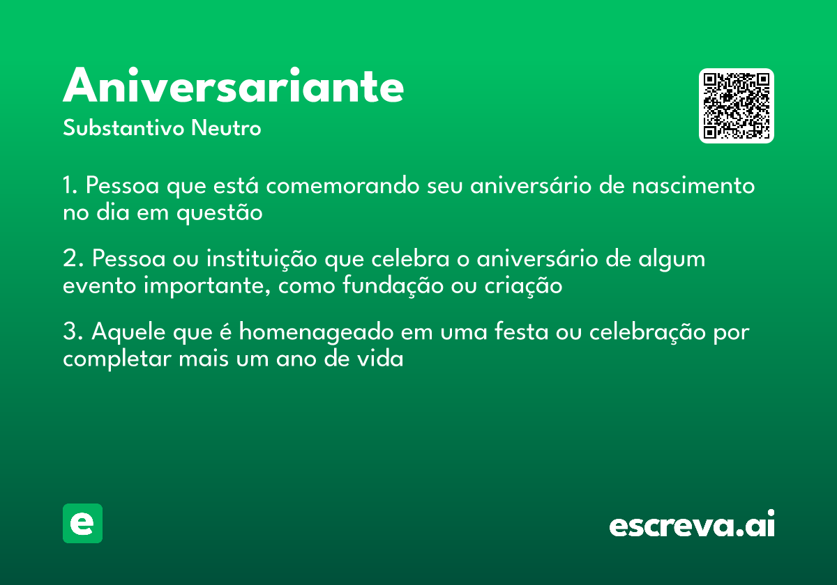 aniversariante