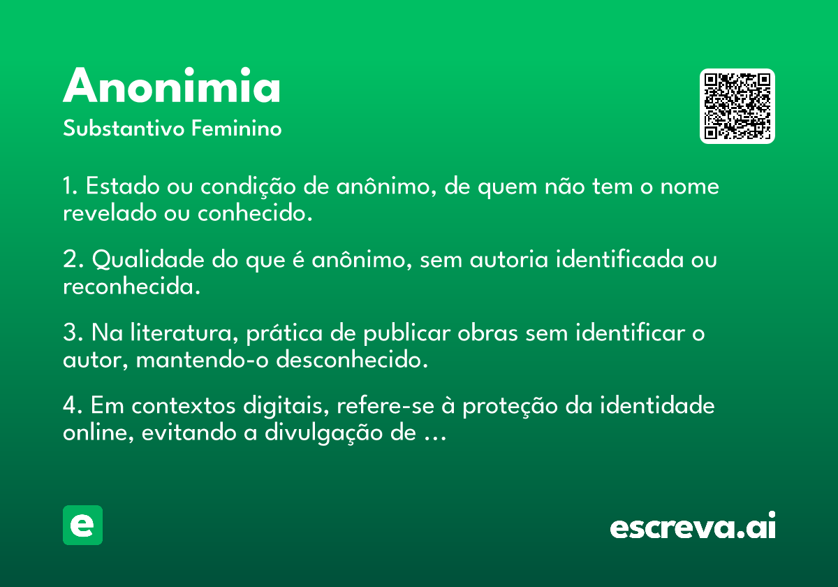 anonimia