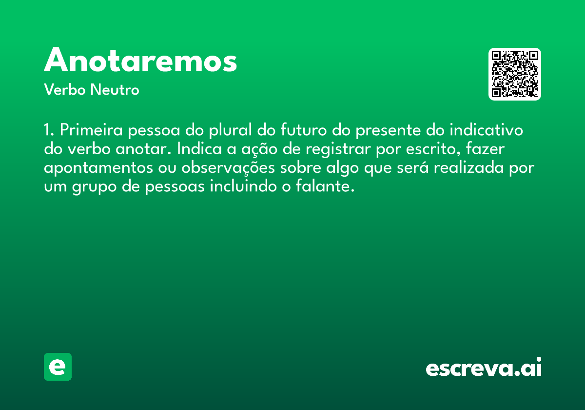 anotaremos