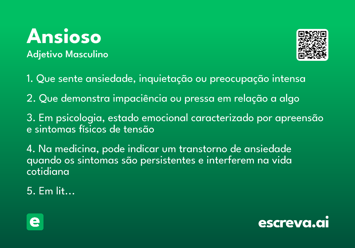 ansioso