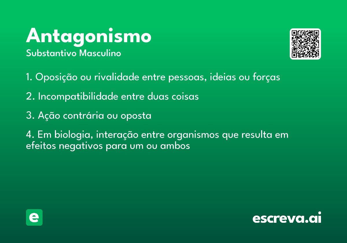 antagonismo
