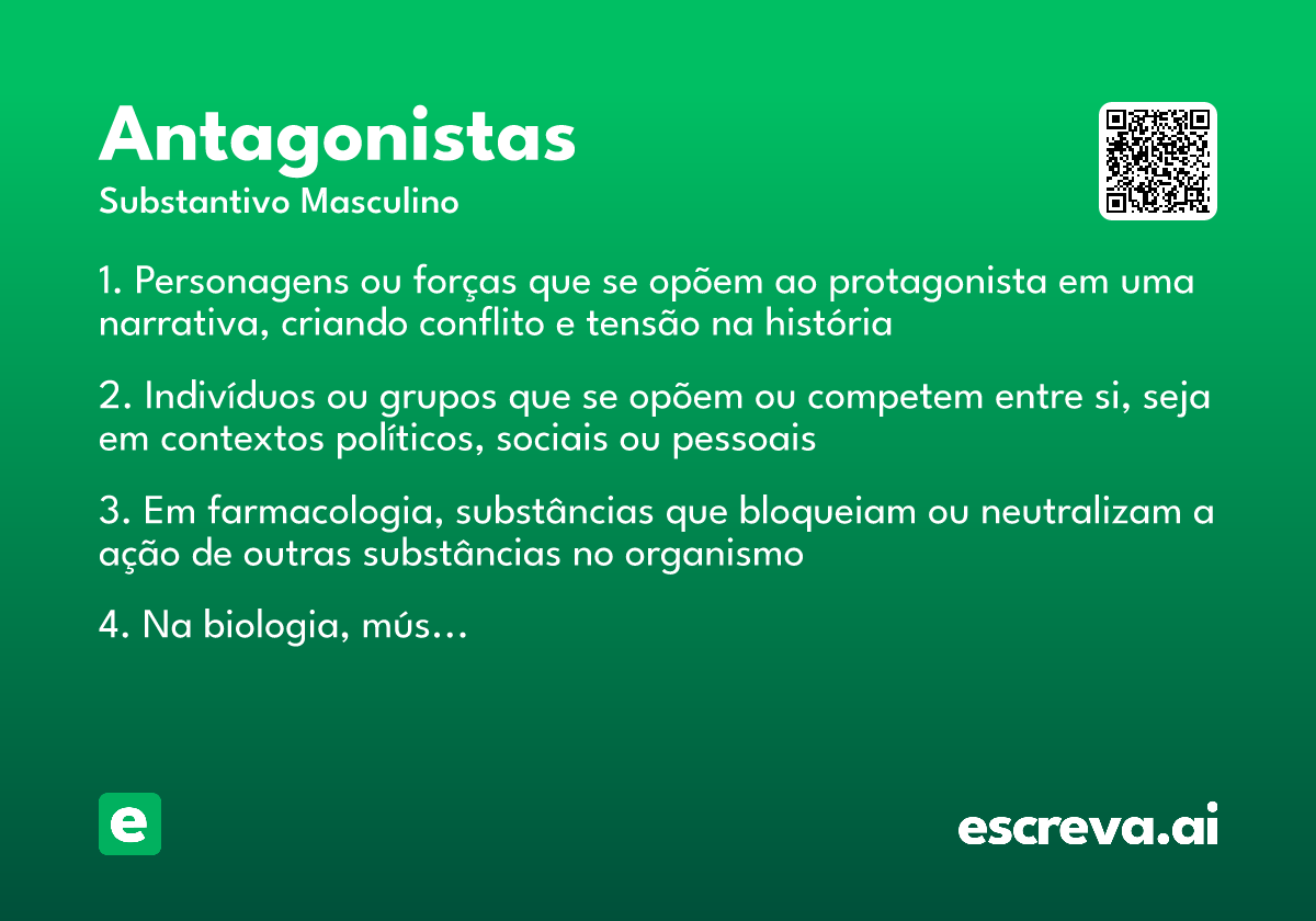 antagonistas